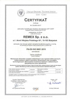 System zarządzania jakościa ISO 9001:2009